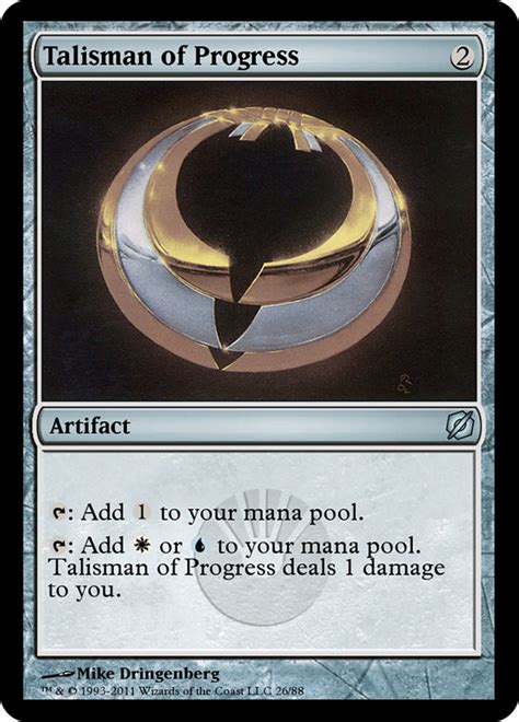 Talisman of progrefs